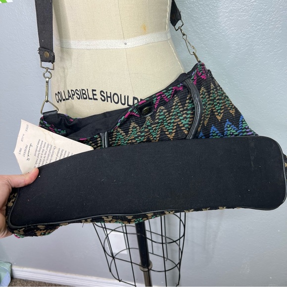 Vintage NWT bohemian weekend crossbody burgle bag - Picture 5 of 7